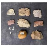 Ancient Native American Indian Stone Tools