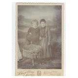 Butte Montana Territory Midget Cabinet Photo