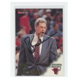 Phil Jackson Signed #252 NBA Hoops Card