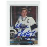 Wayne Gretzky Signed Topps Stadium Club Card