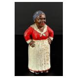 Black Americana Mammy Cast Iron Still Bank