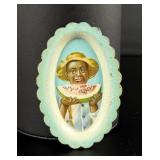 Black Americana Watermelon Boy Tin Tray