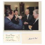 Presidential Photograph and Signed Card