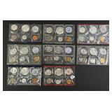 Group of 8 US Silver Proof Coin Sets
