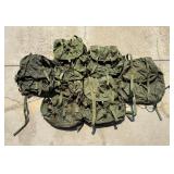 Collection of US Army Alice Field Pack Rucksacks