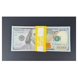 $1000 Face Value Sequential $100 Bank Notes