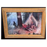 Philip R Goodwin Unexpected Visitor Print