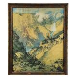 1924 Northern Pacific Railway Yellowstone Print