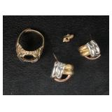 Collection of 10K Gold Jewelry