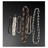 Collection of Pearl Necklaces