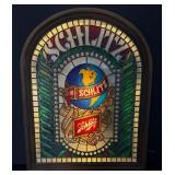 Schlitz Beer Lighted Bar Sign