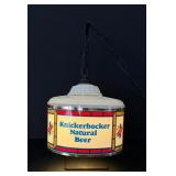Knickerbocker Natural Beer Hanging Lamp Sign