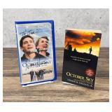 Homer Hickman October Sky Signed Book and VHS