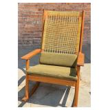 Hans Olsen Dux 532A Teak Rocking Chair