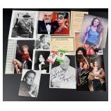 Group of Hollywood Actor Signed Photos