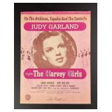 Judy Garland Signed Autographed Sheet Music Cover