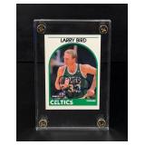 Larry Bird Signed Autographed Basketball Card
