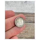 1852 Seated Liberty Dime