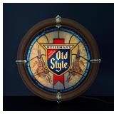 Heilemans Old Style Beer Lighted Bar Sign