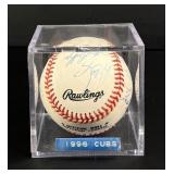 1996 Chicago Cubs Signed Autographed Baseball