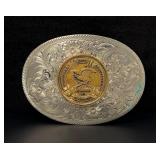Montana Silversmiths NRA Belt Buckle