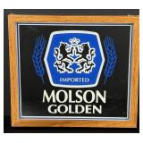 Molson Golden Beer Bar Mirror Sign