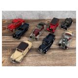Franklin Mint and Danbury Mint Diecast Cars