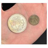 Gulden and Peso Silver Coins