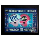 Monday Night Football Lighted Bar Beer Sign