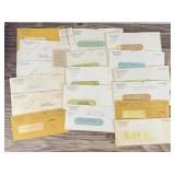 Collection of US Mint Proof Set Order Envelopes