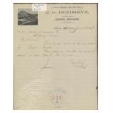1897 Avon Montana CG Birdseye Letter