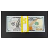 $1000 Face Value Sequential $100 Bank Notes