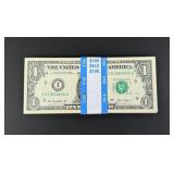 $100 Face Sequential $1 Bills Booklet Money Pad