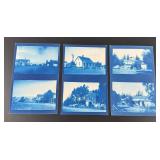 Cyanotype Nipomo California Postcards