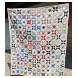 1930s Patchwork Missouri Star Quilt