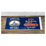 Butte Montana Capitol Coffee Tin Label