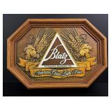 Blatz Beer Advertising Bar Sign