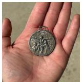 Catholic Mass World Time Zine Watch Fob
