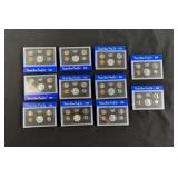 Collection of US 1960s Proof Coin Sets