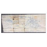 1915 Shoshone County Idaho Lead Mine Plat Map