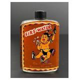 Fire Water Redwood California Glass Flask