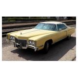 1971 Cadillac Fleetwood Eldorado Convertible Car