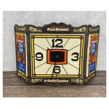 Heilemans Old Style Beer Lighted Clock Sign