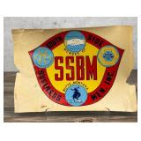 Butte Montana South Side Business Men Decal