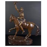 Frederic Remington The Scalp Bronze