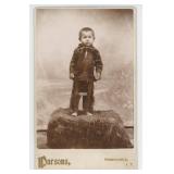 G.W. Parsons Osage Oklahoma Territory Indian Photo