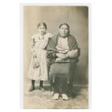 Osage Indian Maidens RPPC Postcard