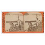 Charles Bierstadt Indian Stereoview
