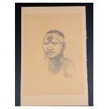Richard Greeves Indian Drawing
