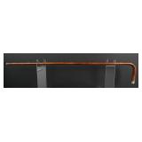 Silver Tipped Wood Plantation Walking Cane